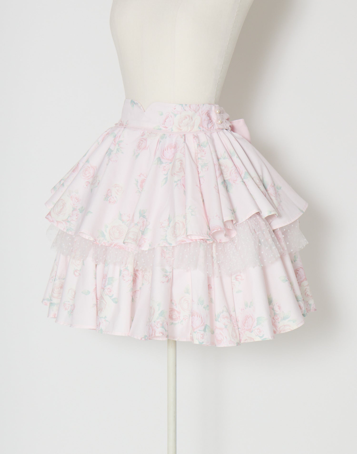 (Pre-order) mellfy memory Love in rosy rose skirt