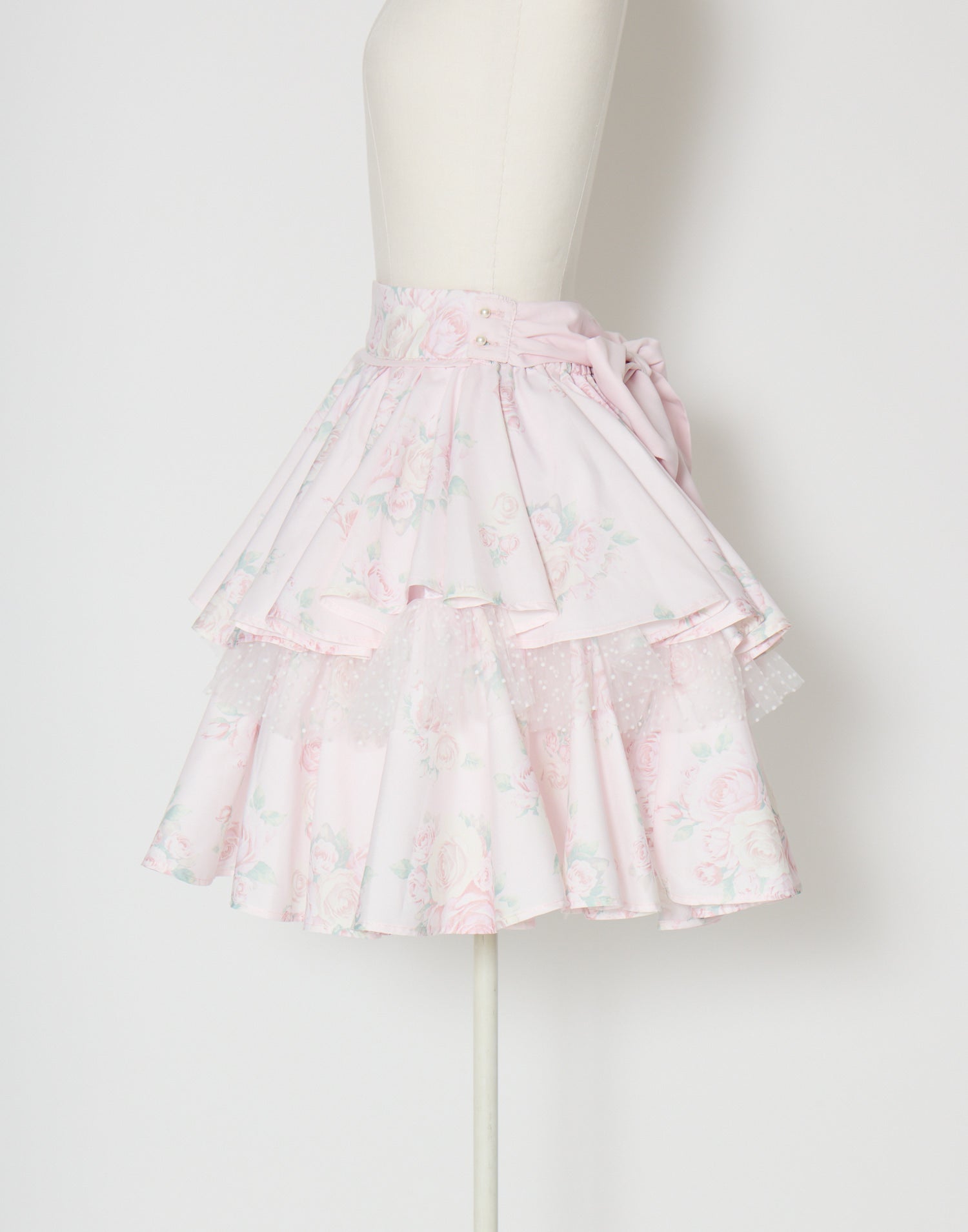 (Pre-order) mellfy memory Love in rosy rose skirt