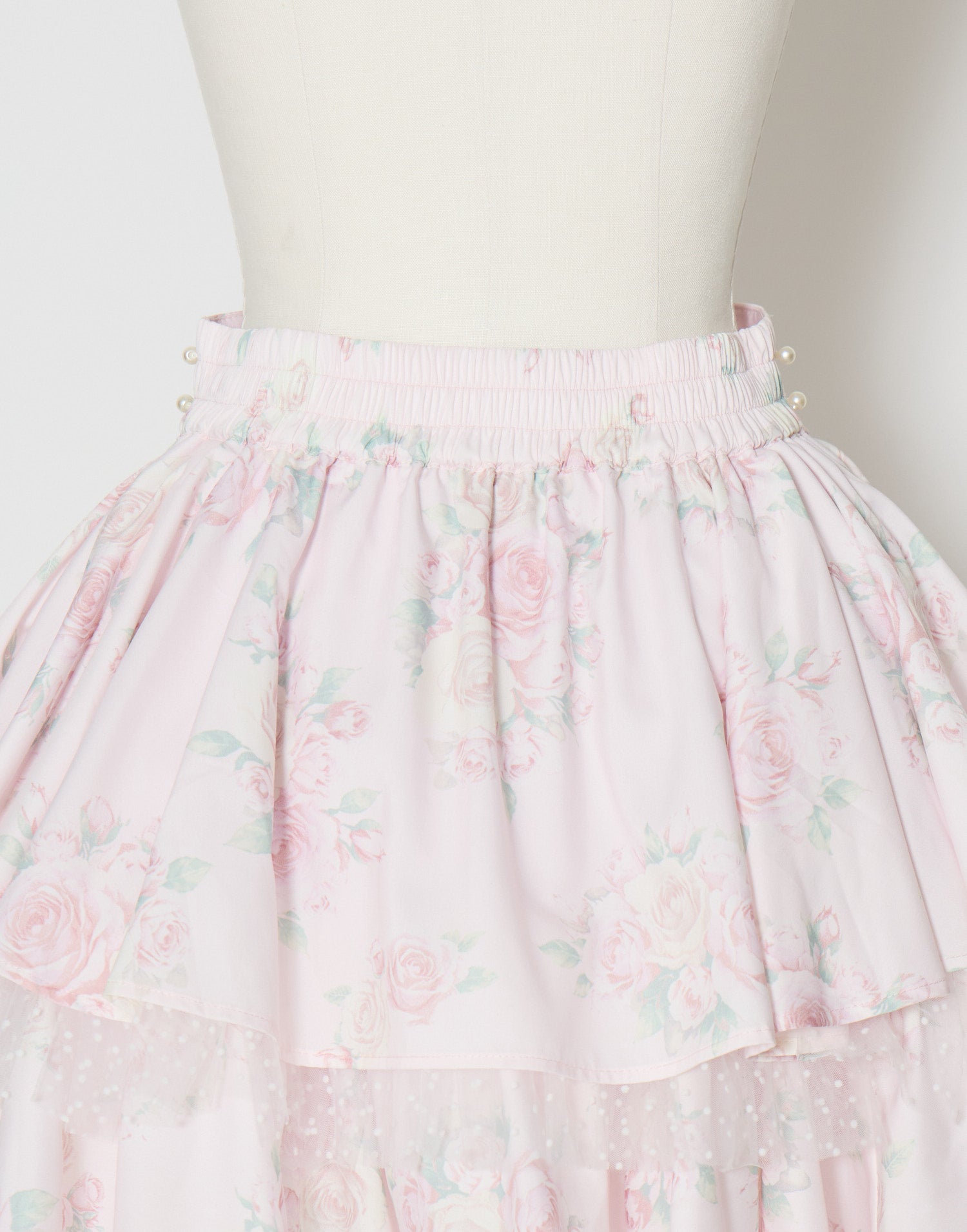 (Pre-order) mellfy memory Love in rosy rose skirt