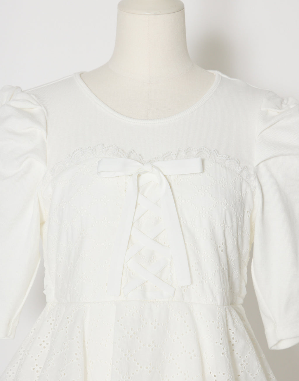 (Pre-order) mellfy memory Milky gingham puff tops