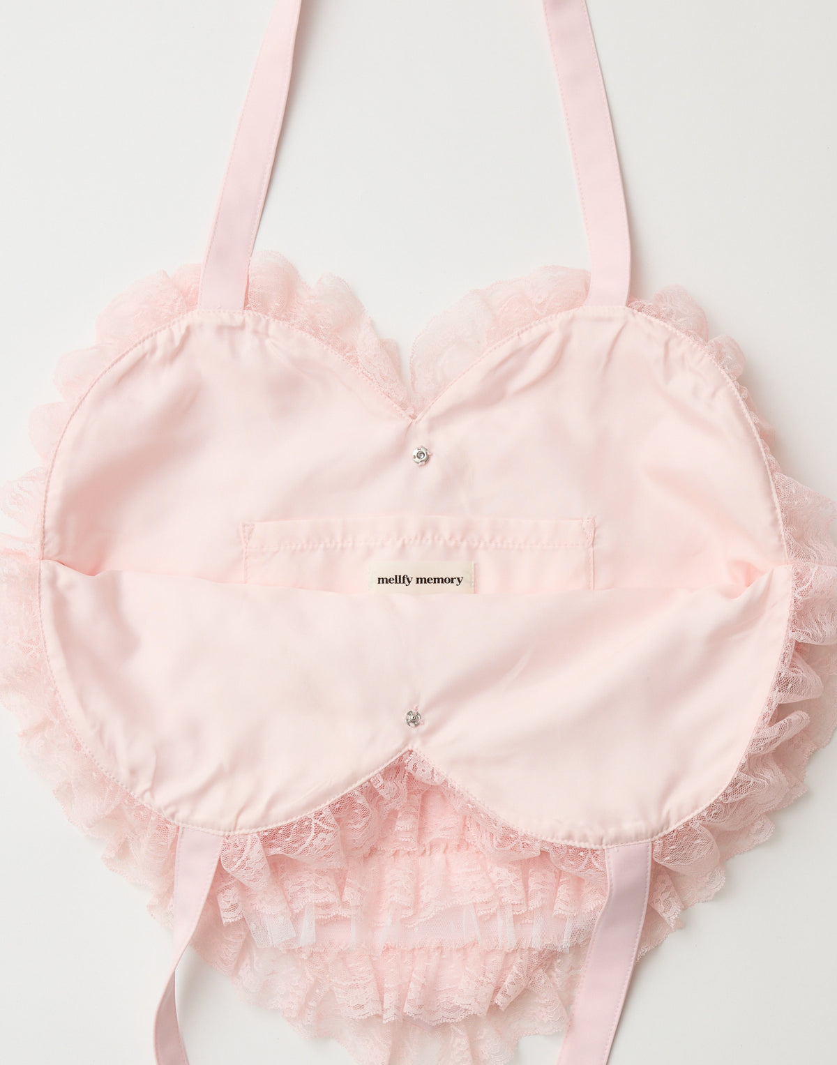 mellfy memory Tiered sweet love heart tote bag