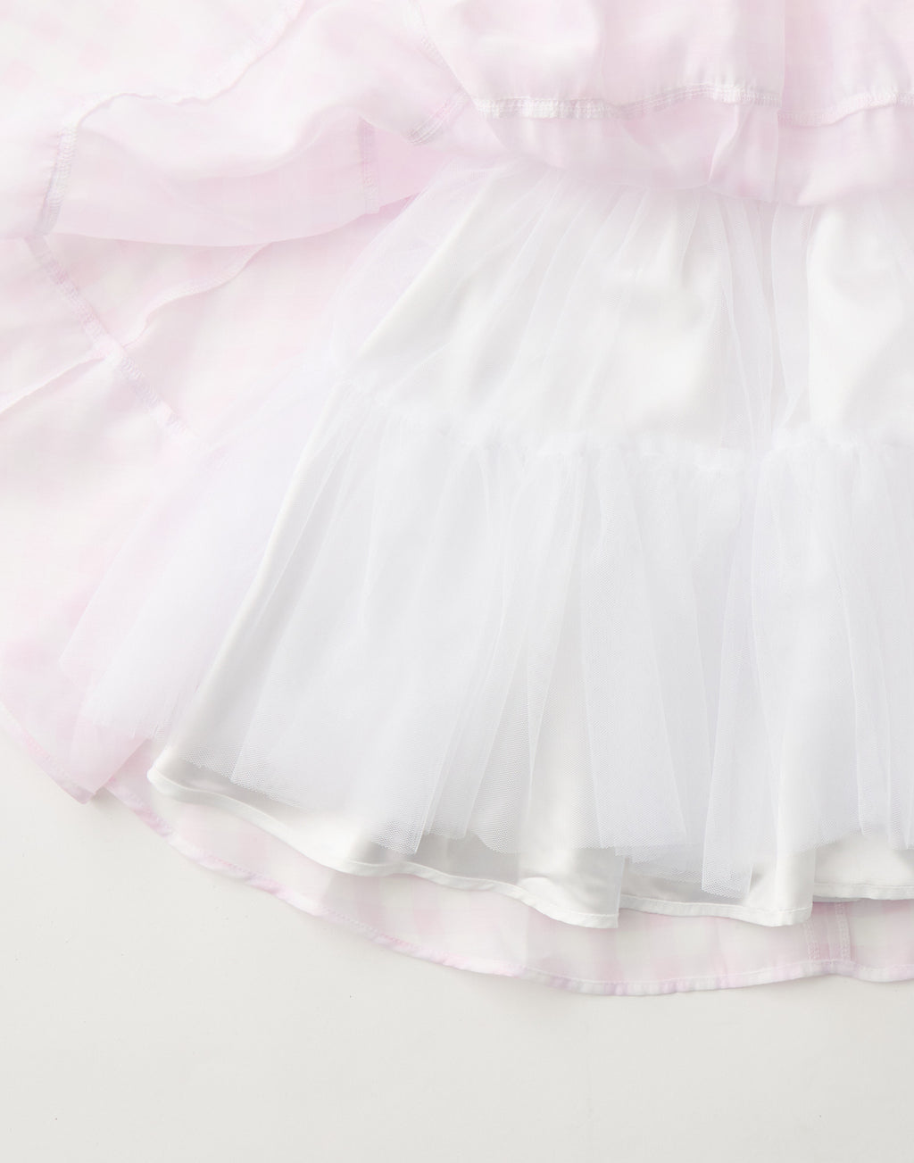 (Pre-order) mellfy memory Milky gingham puff onepiece