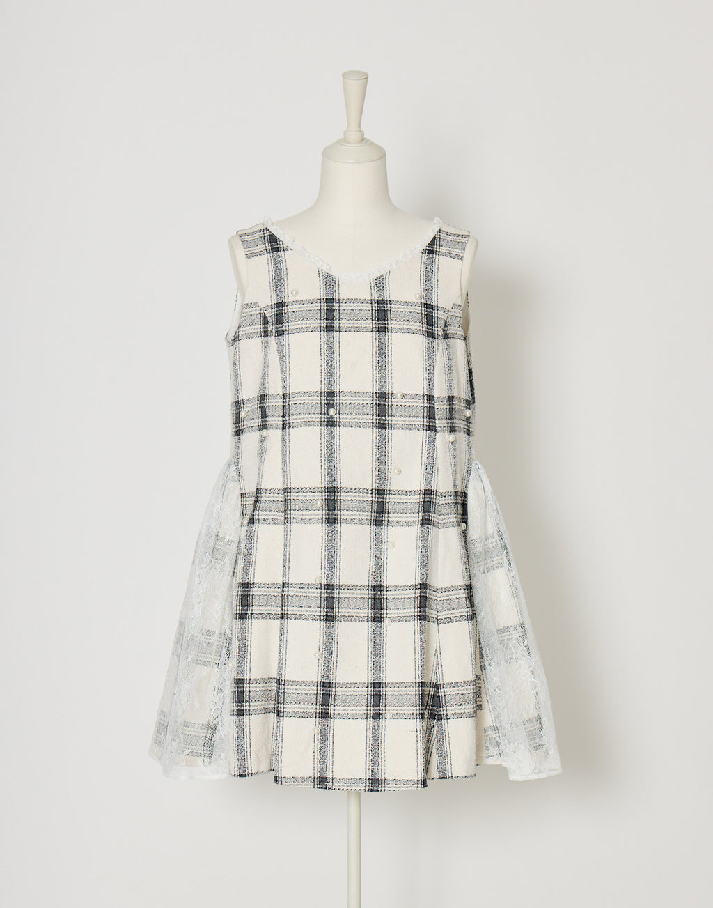mellfy memory Lacy lady pearl topping onepiece