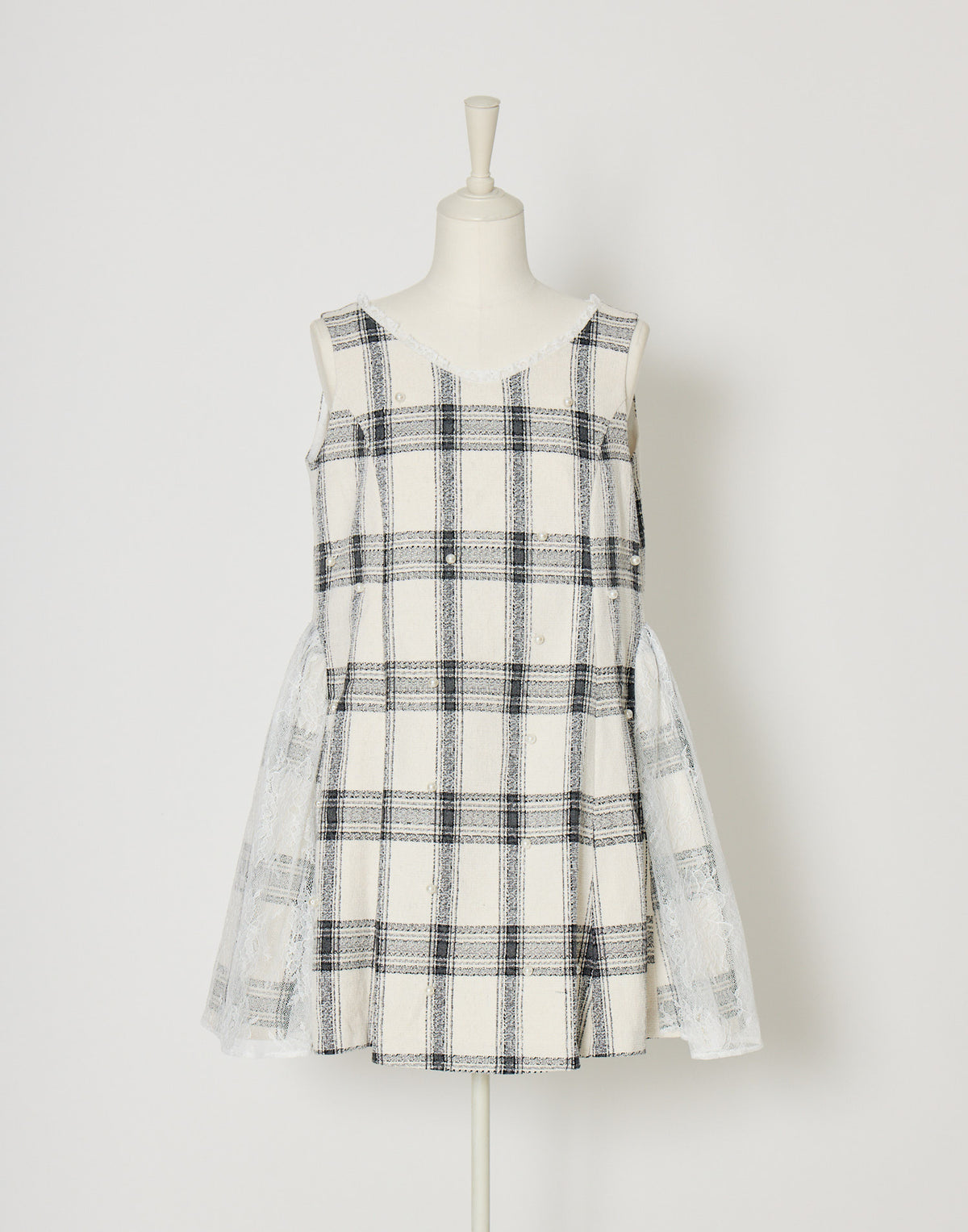 mellfy memory Lacy lady pearl topping onepiece