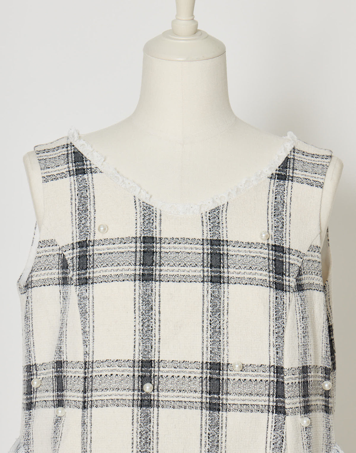 mellfy memory Lacy lady pearl topping onepiece