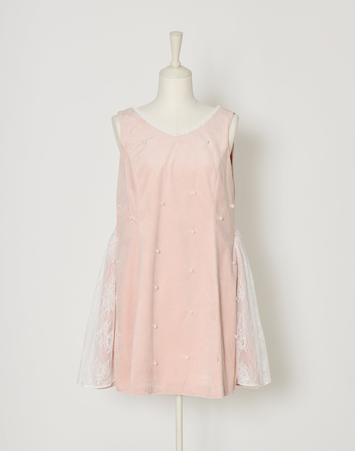 mellfy memory Lacy lady pearl topping onepiece