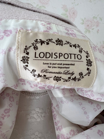 LODISPOTTO Side Ribbon Girly Wool Coat