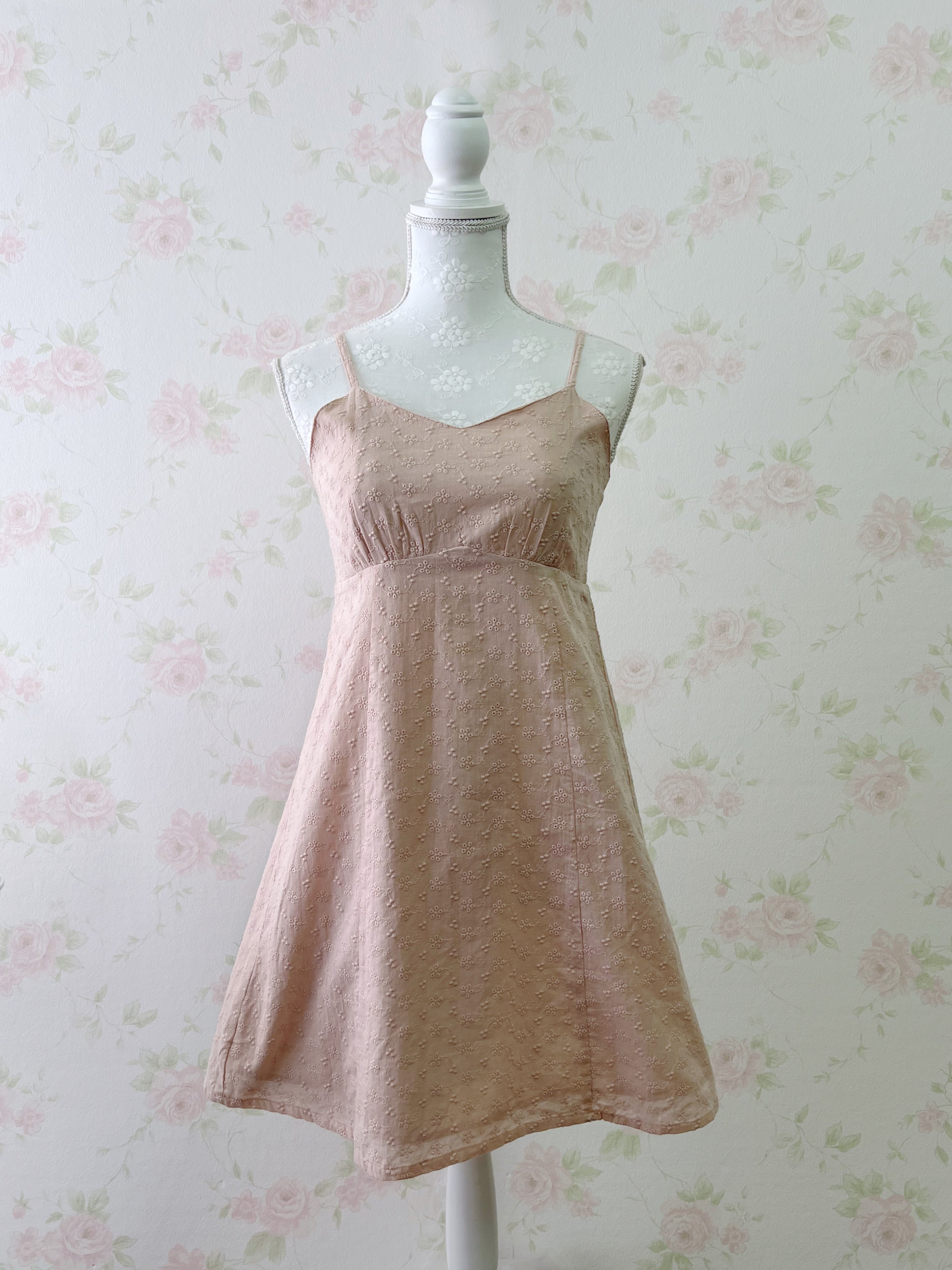 MAJESTIC LEGON Cotton Embroidery Dress