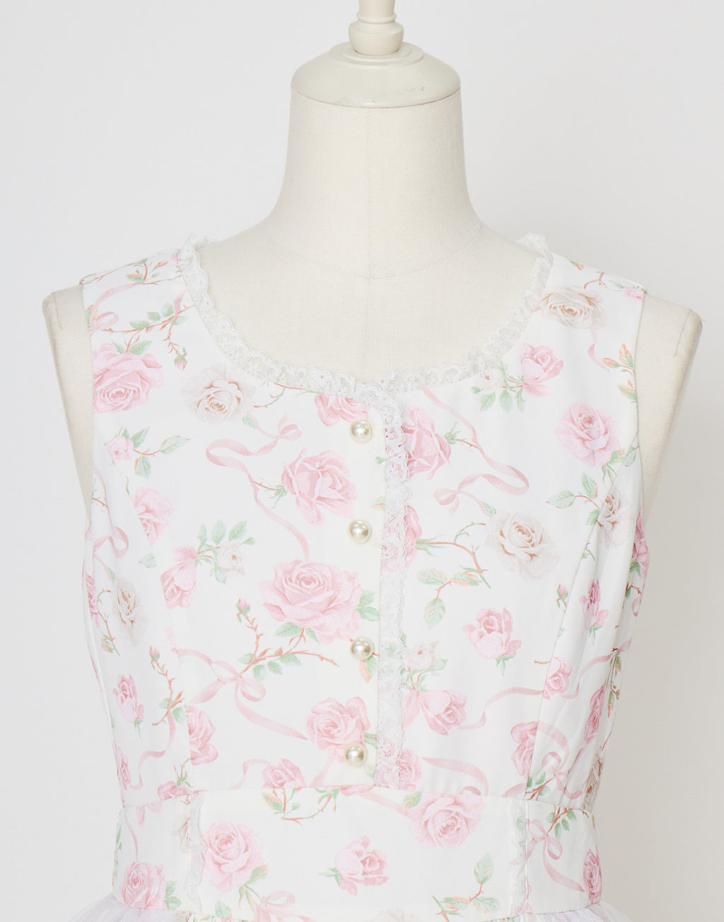 mellfy memory Rose perfume tulle veil onepiece