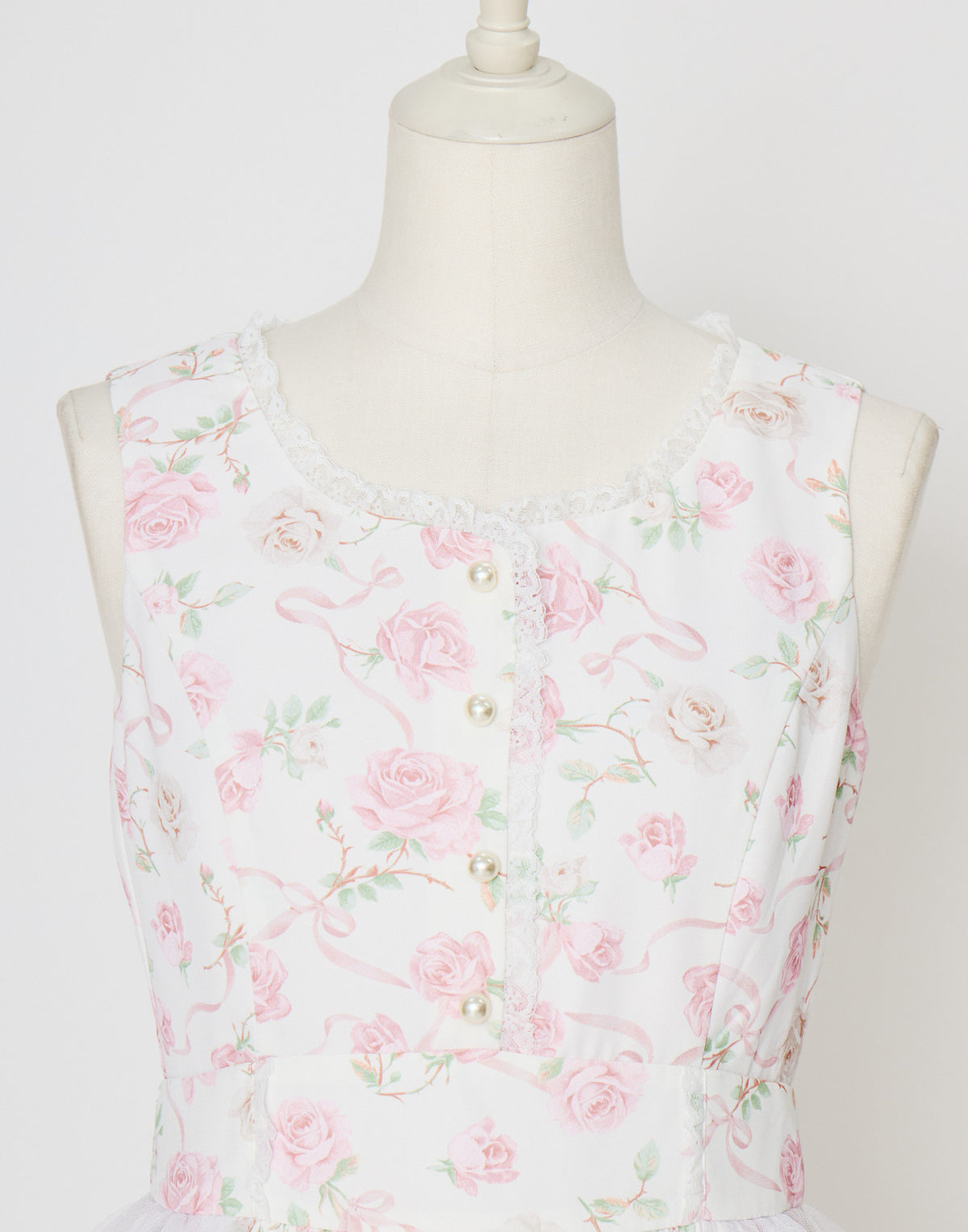 mellfy memory Rose perfume tulle veil onepiece