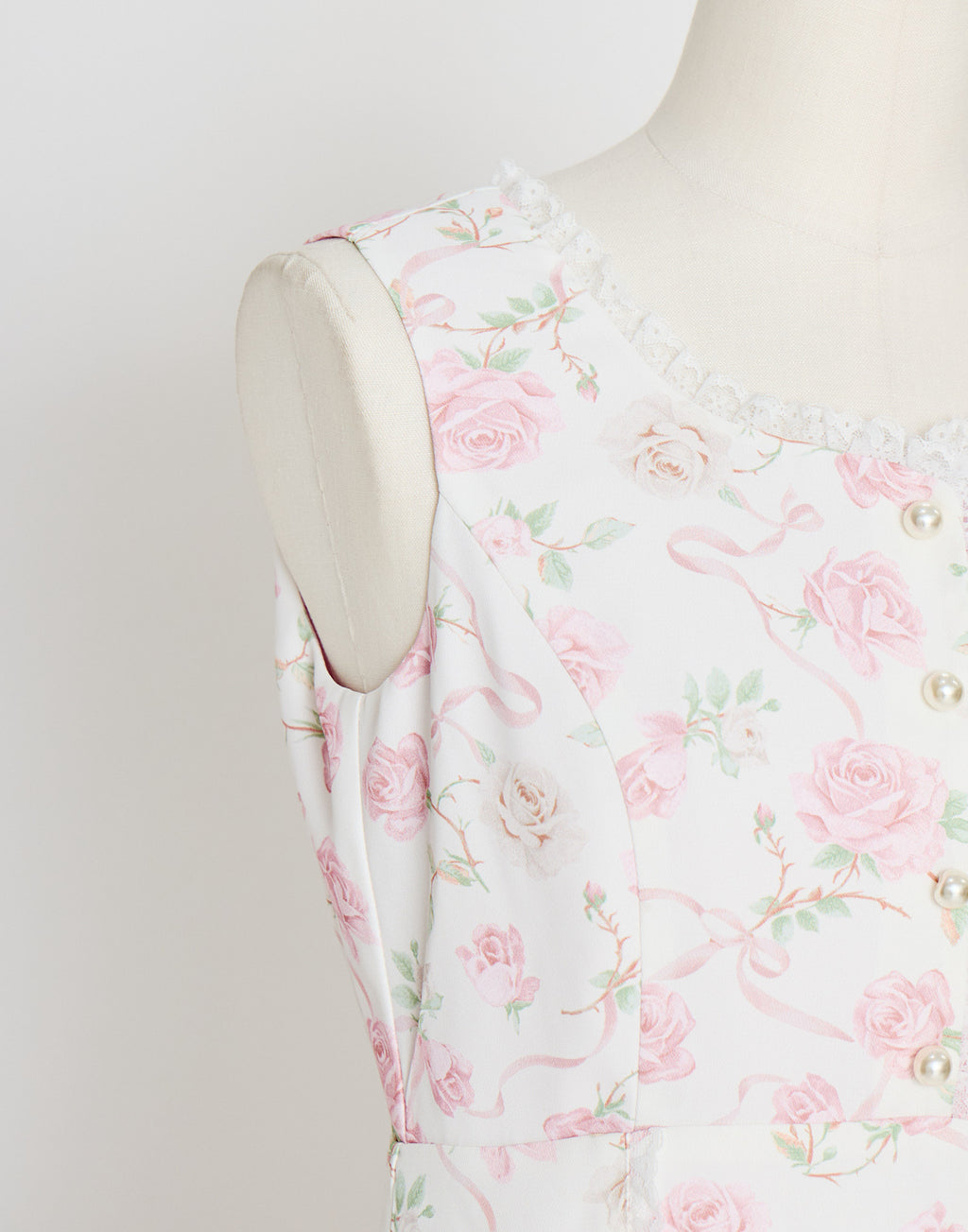 mellfy memory Rose perfume tulle veil onepiece
