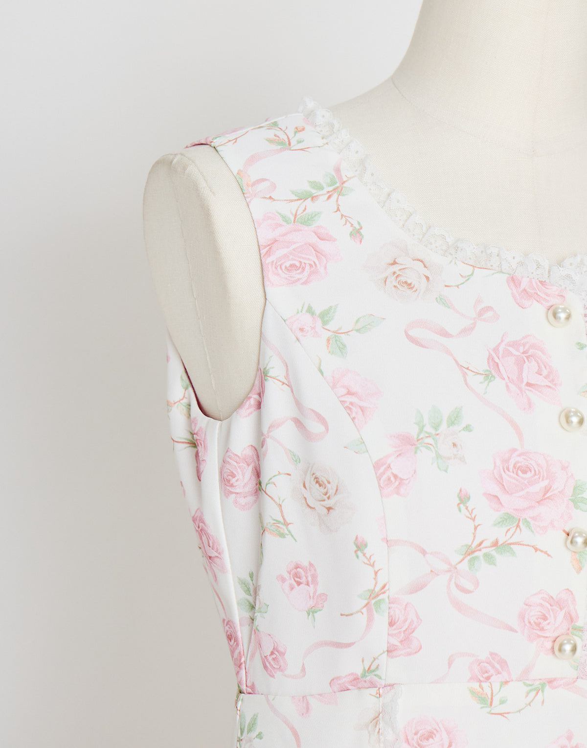 mellfy memory Rose perfume tulle veil onepiece