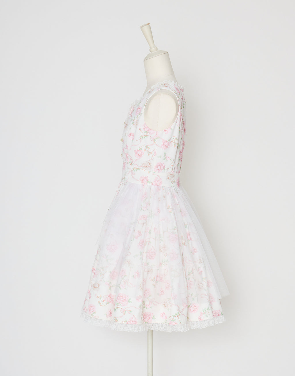 mellfy memory Rose perfume tulle veil onepiece