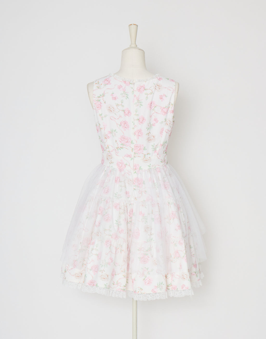 mellfy memory Rose perfume tulle veil onepiece