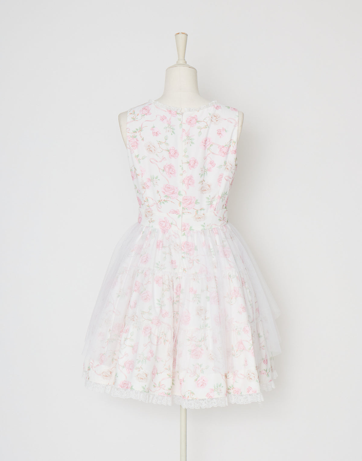 mellfy memory Rose perfume tulle veil onepiece