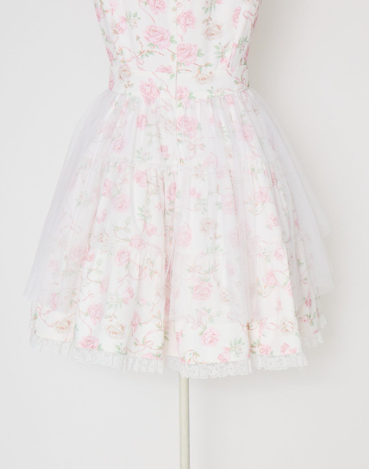 mellfy memory Rose perfume tulle veil onepiece