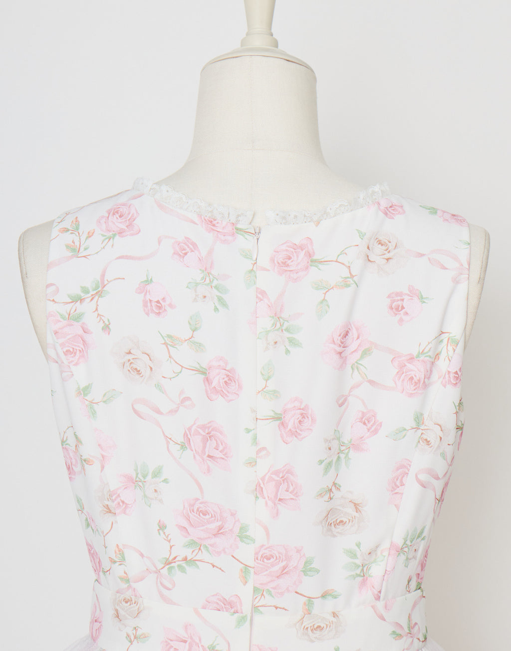 mellfy memory Rose perfume tulle veil onepiece