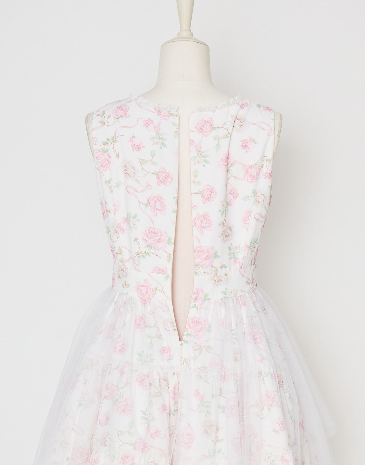 mellfy memory Rose perfume tulle veil onepiece