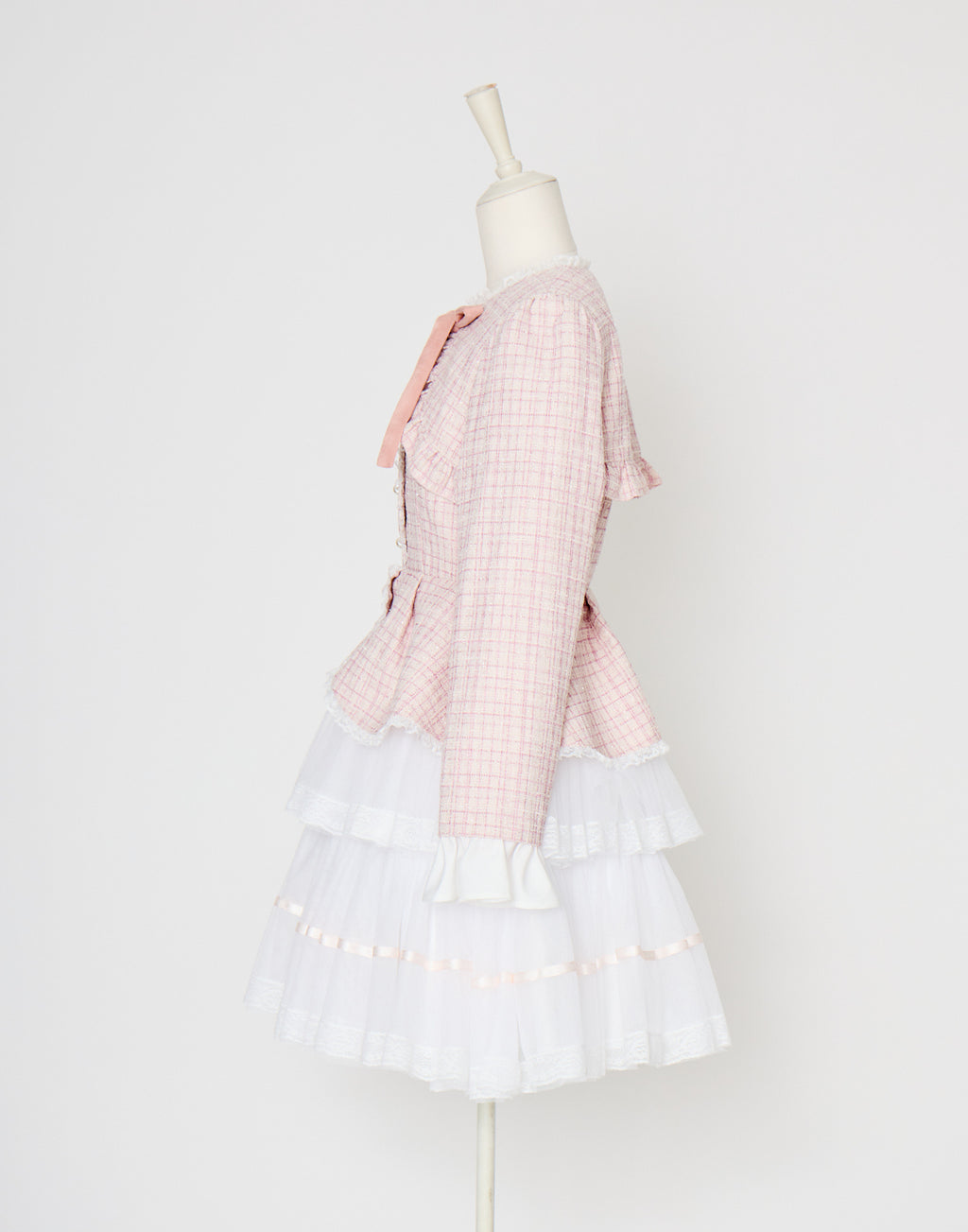 mellfy memory Étoile tweed tulle onepiece