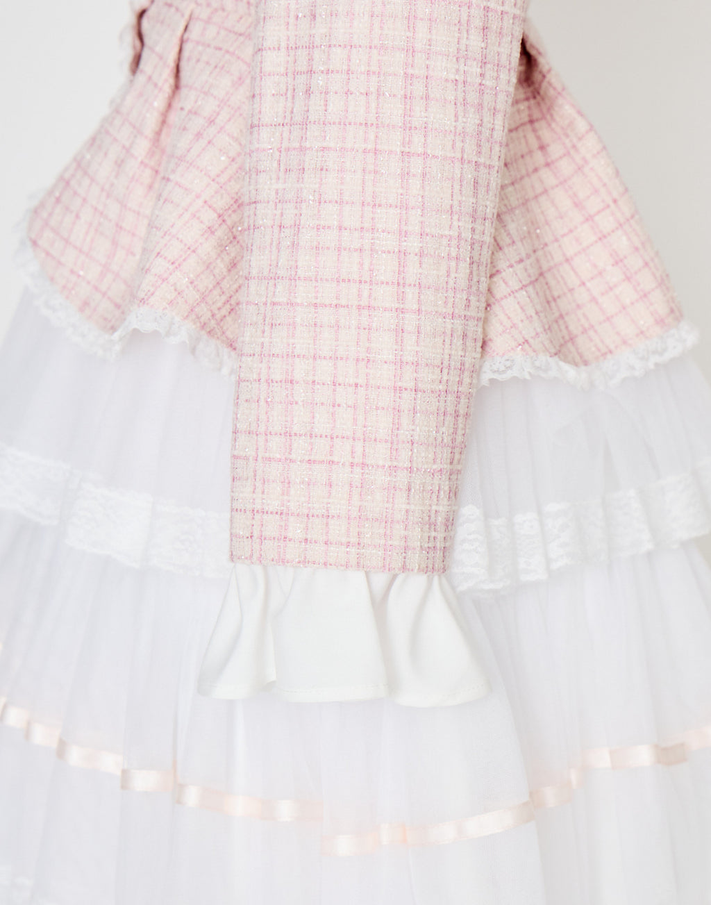 mellfy memory Étoile tweed tulle onepiece