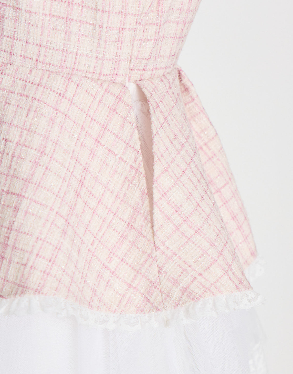 mellfy memory Étoile tweed tulle onepiece