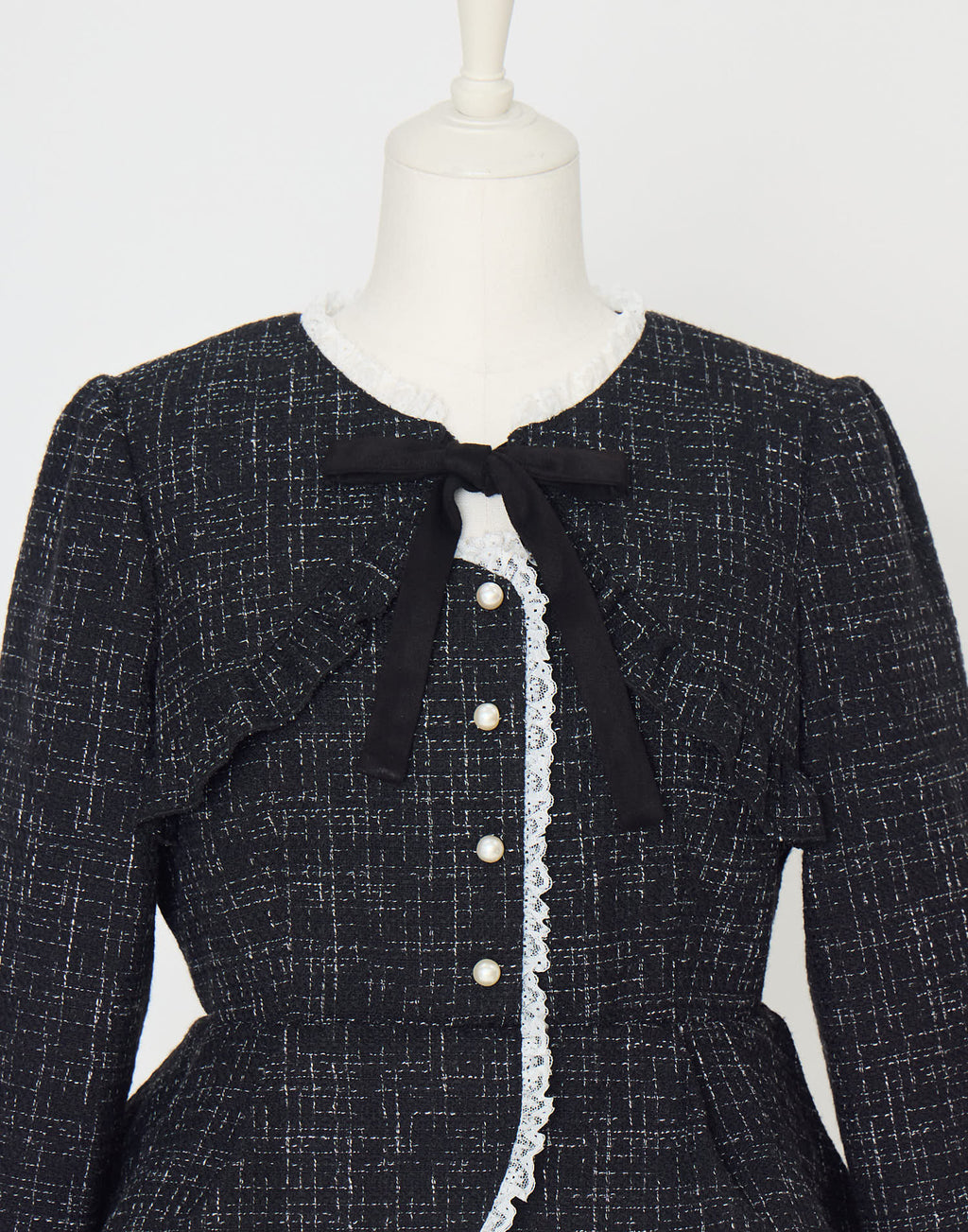 mellfy memory Étoile tweed tulle onepiece