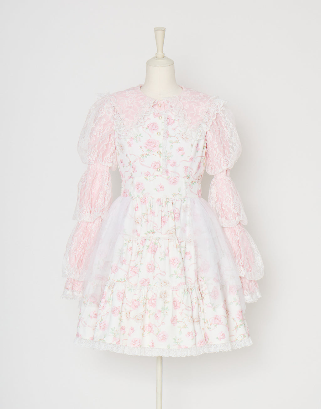 mellfy memory Rose perfume tulle veil onepiece