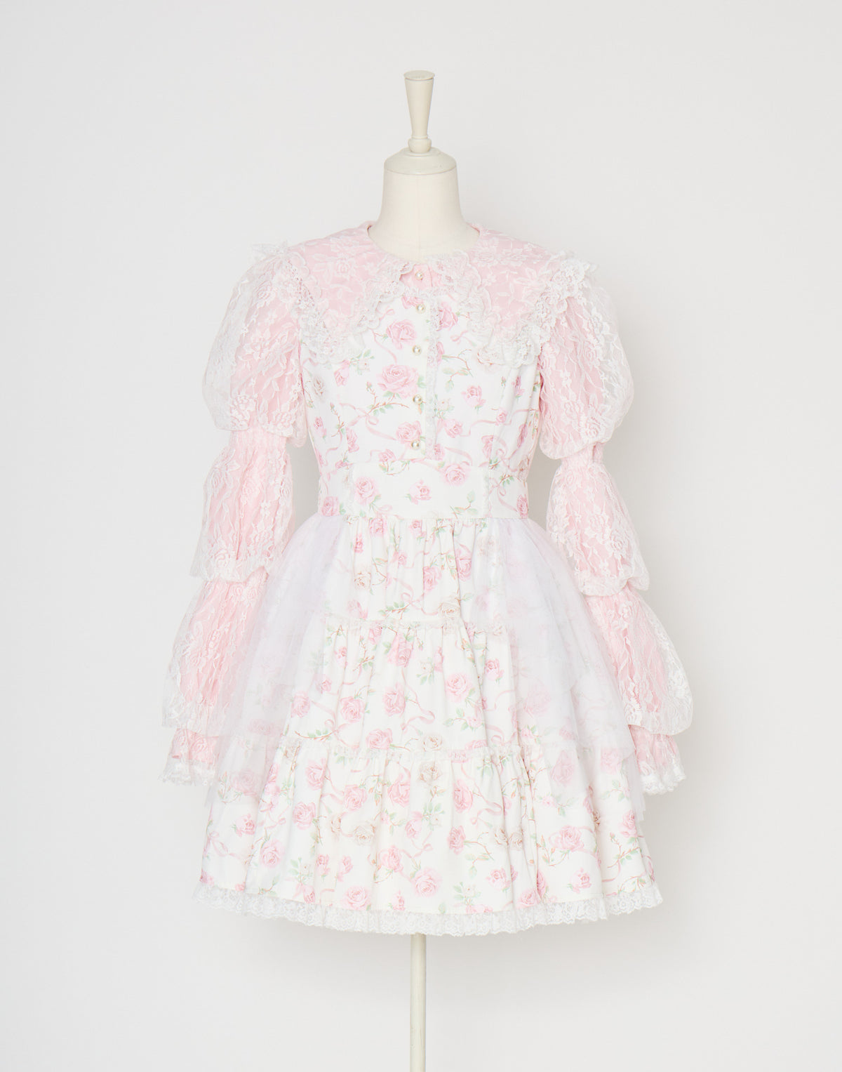 mellfy memory Rose perfume tulle veil onepiece