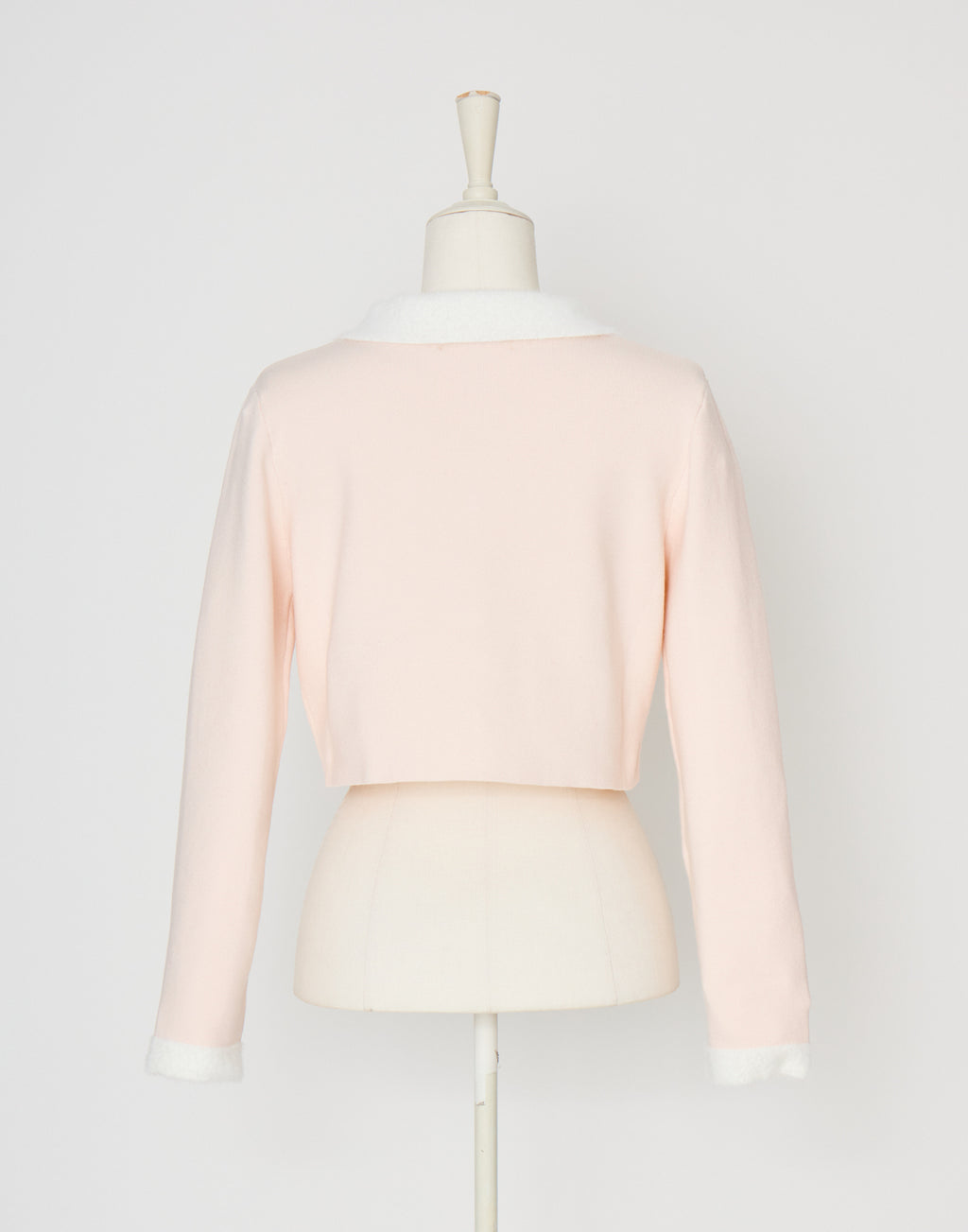 mellfy memory Ribbon melody bicolor cardigan