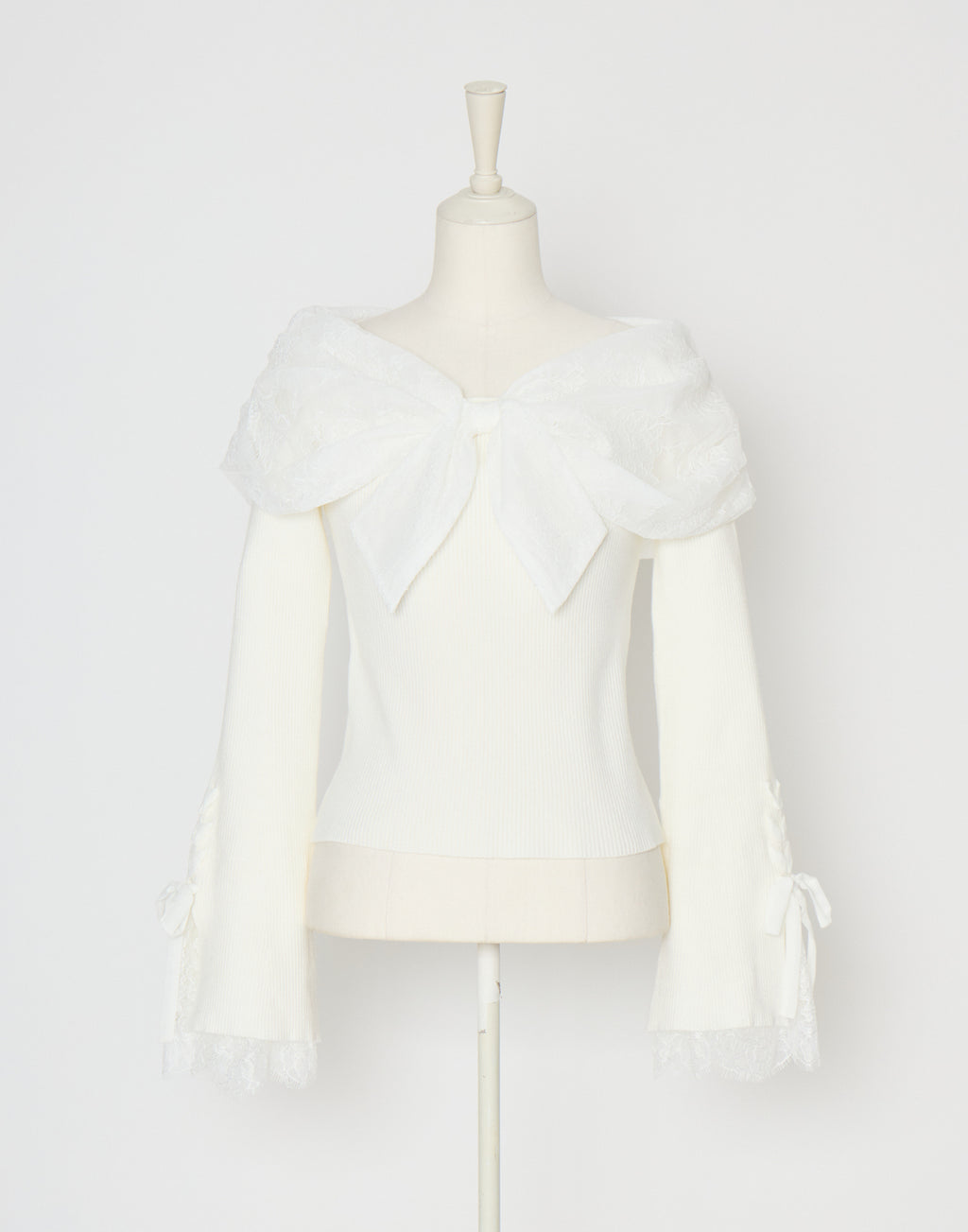mellfy memory Melty race flare sleeve cape knit