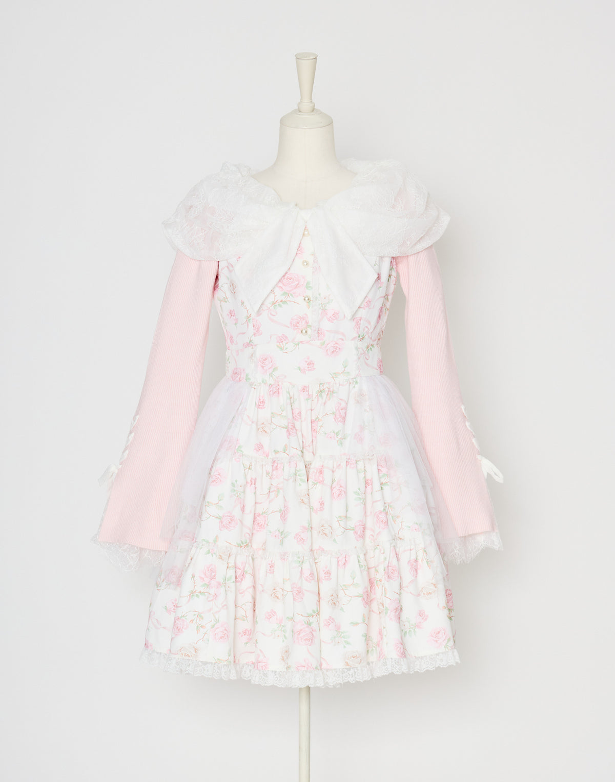 mellfy memory Melty race flare sleeve cape knit