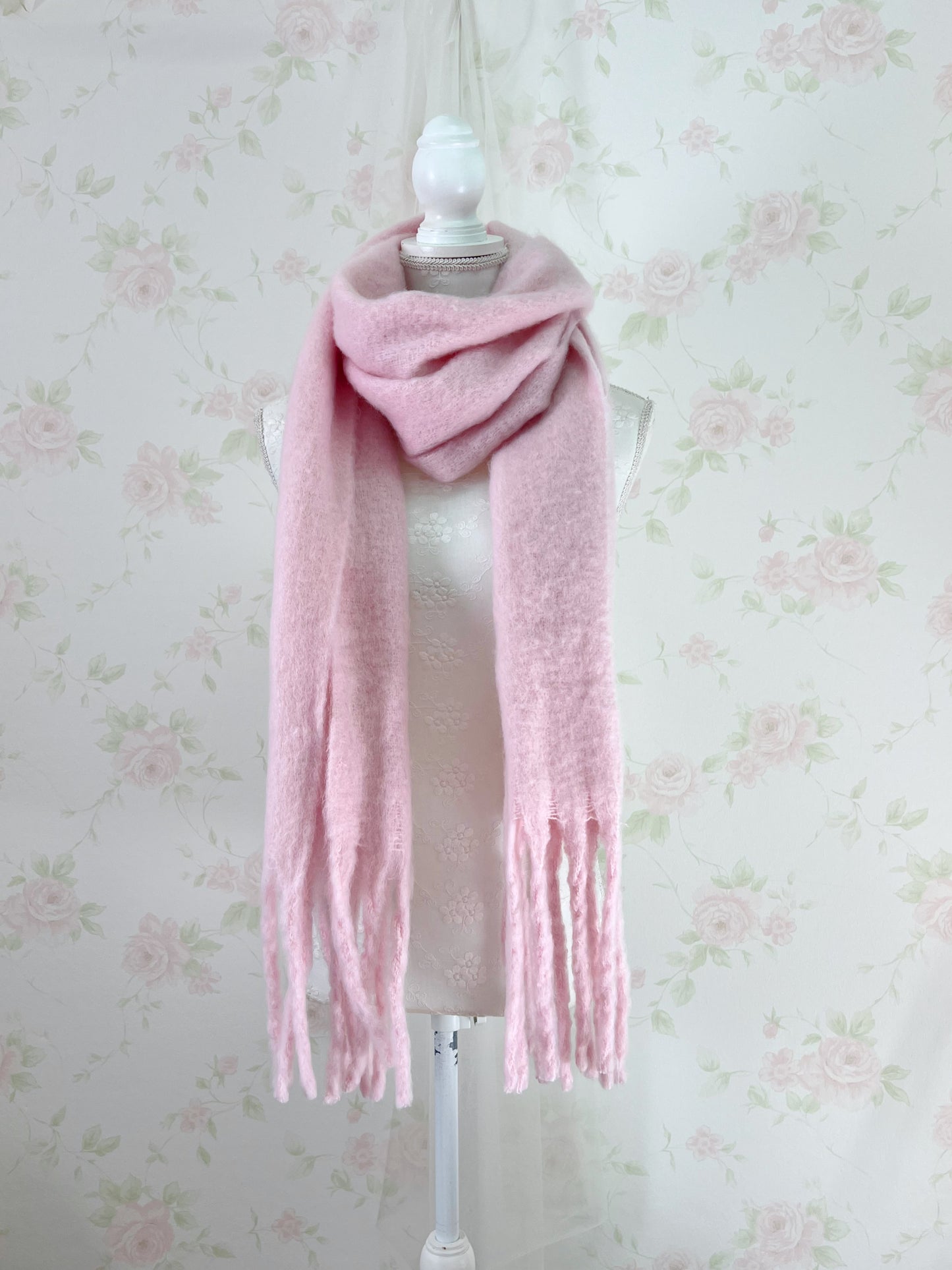 Shoujo Soft Scarf (Candy Pink)