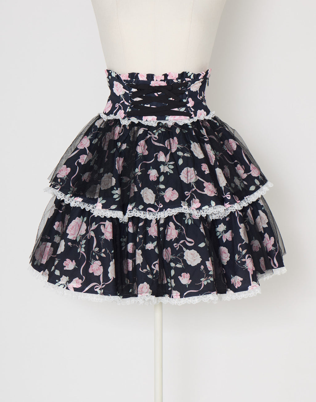 mellfy memory Rose perfume tulle veil skirt