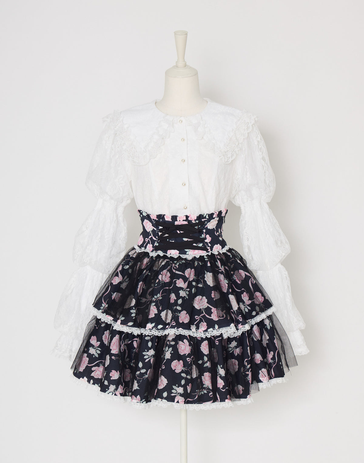 mellfy memory Melty sailor lace blouse