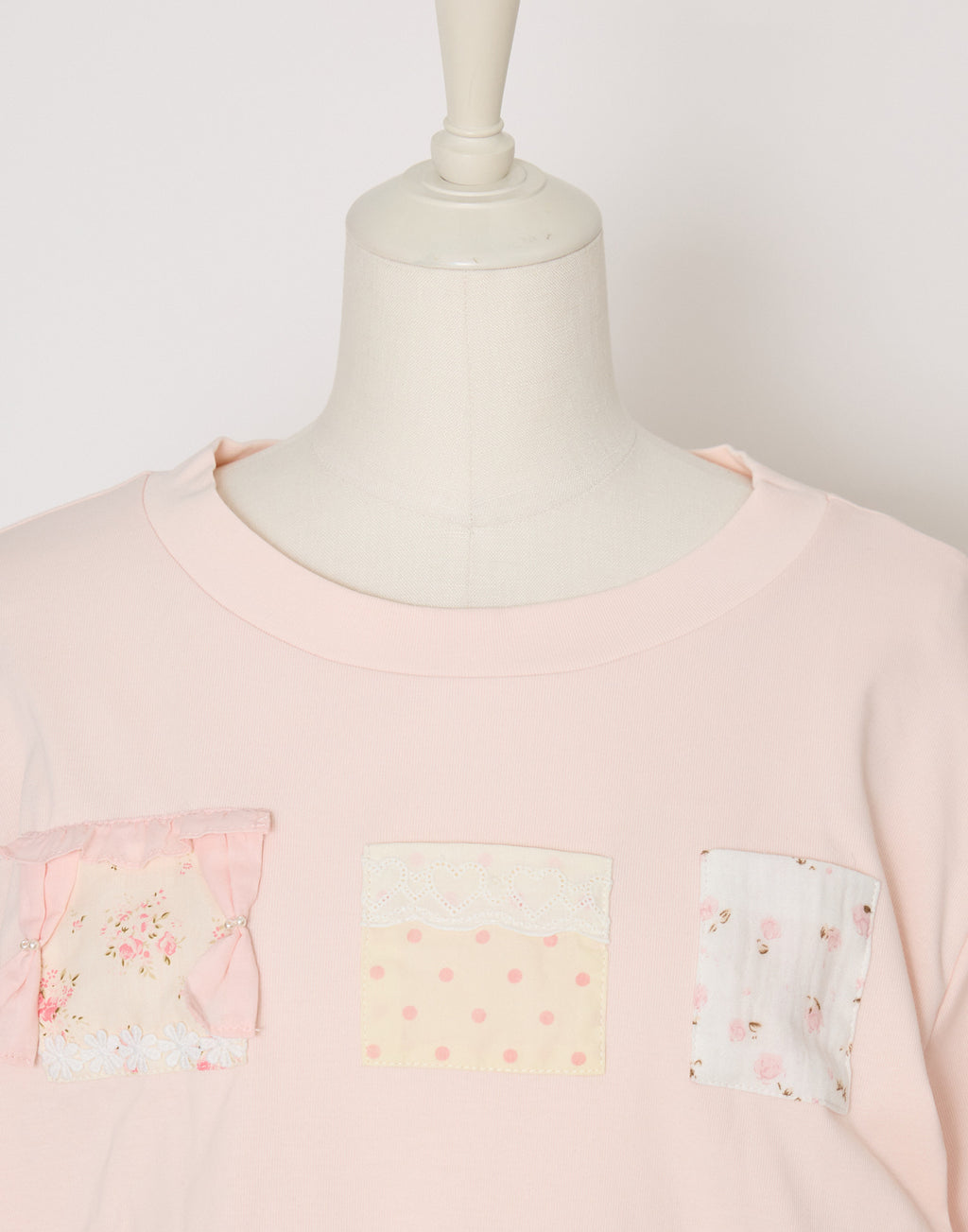 Lolime patchwork pockets sweatshirt