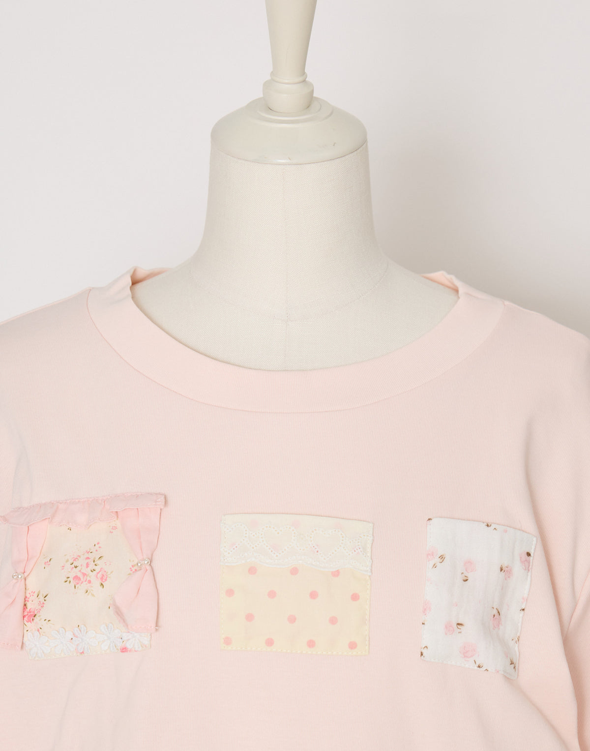 Lolime patchwork pockets sweatshirt