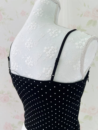 Olive des Olive Polka Dot Camisole (Black)