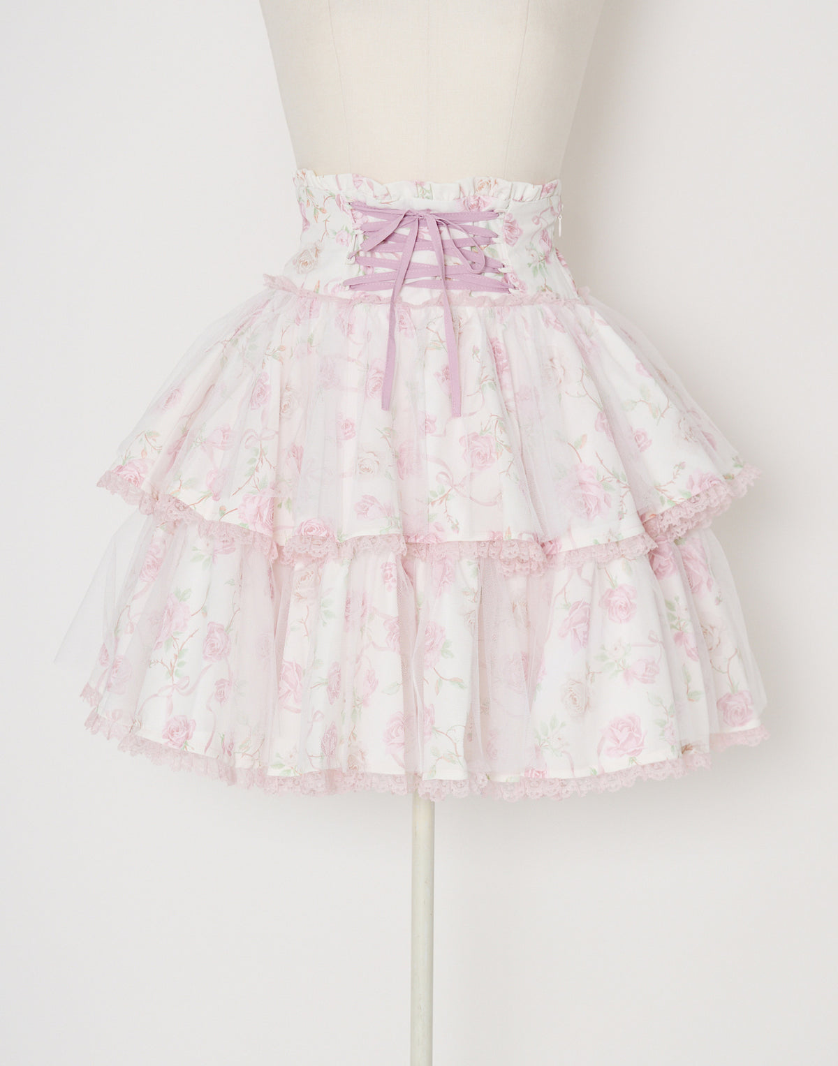 mellfy memory Rose perfume tulle veil skirt