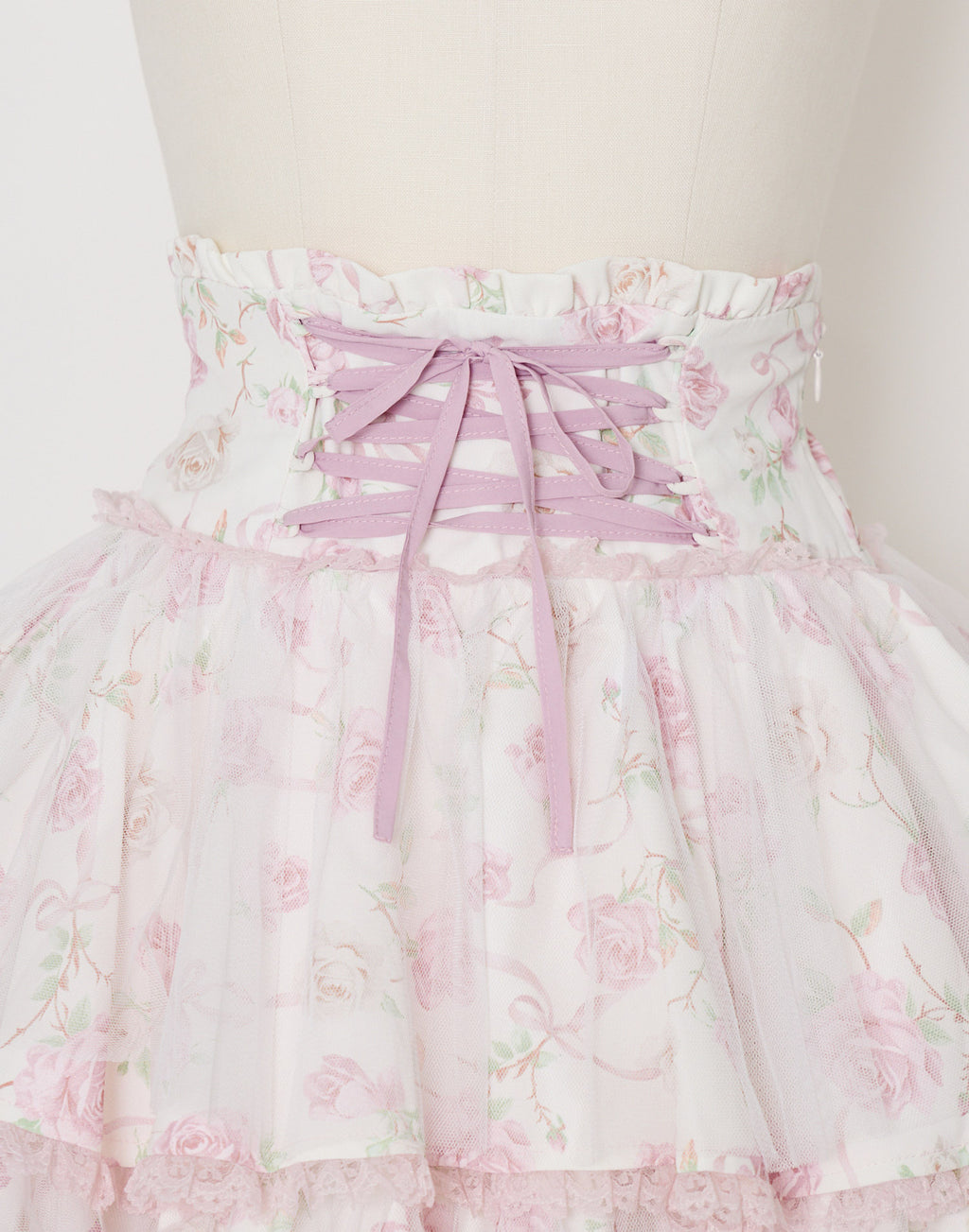 mellfy memory Rose perfume tulle veil skirt