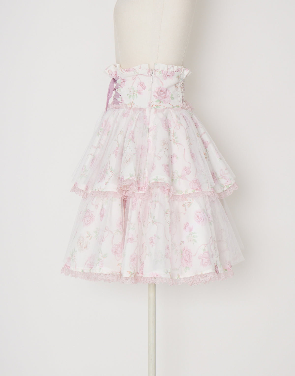 mellfy memory Rose perfume tulle veil skirt