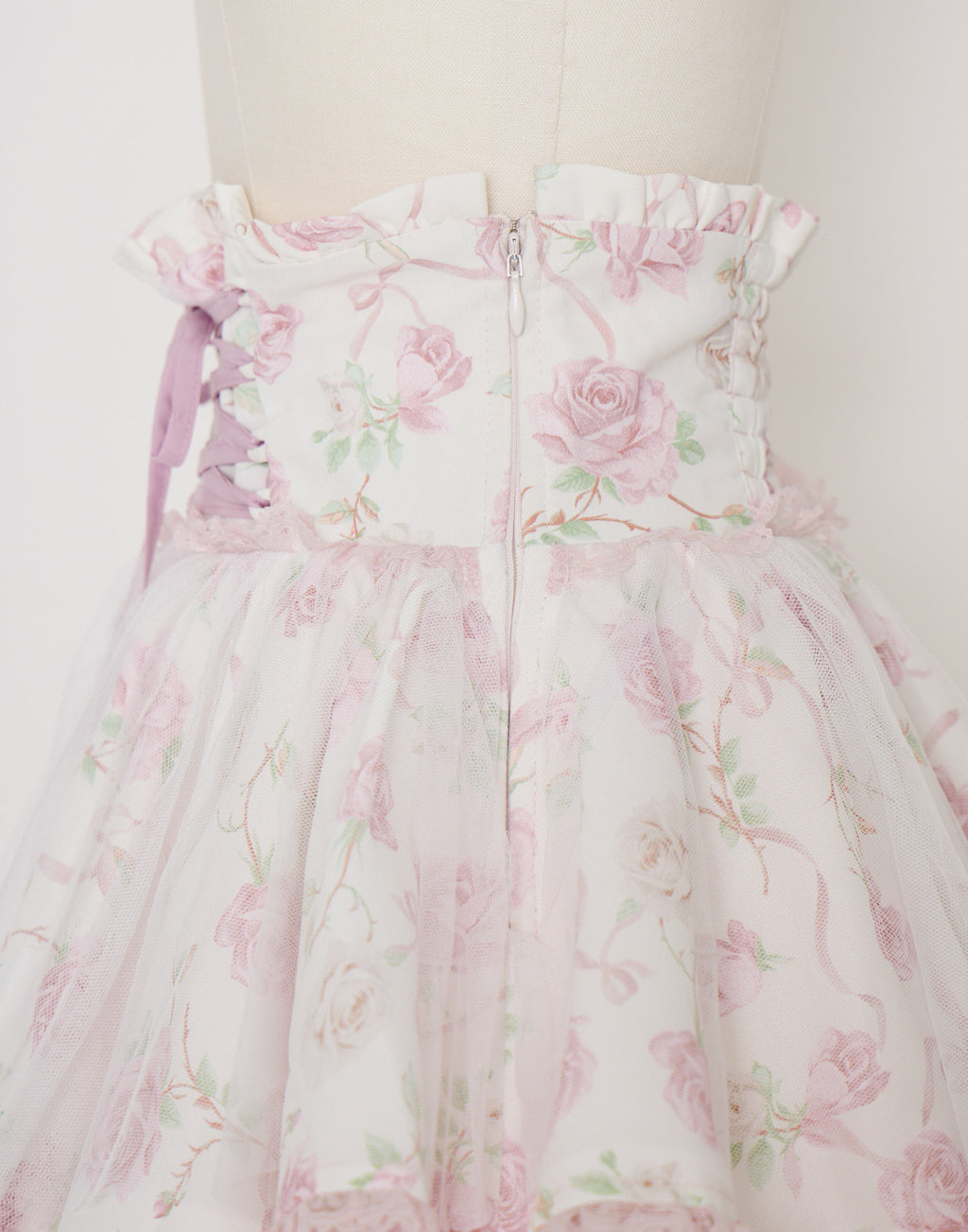 mellfy memory Rose perfume tulle veil skirt