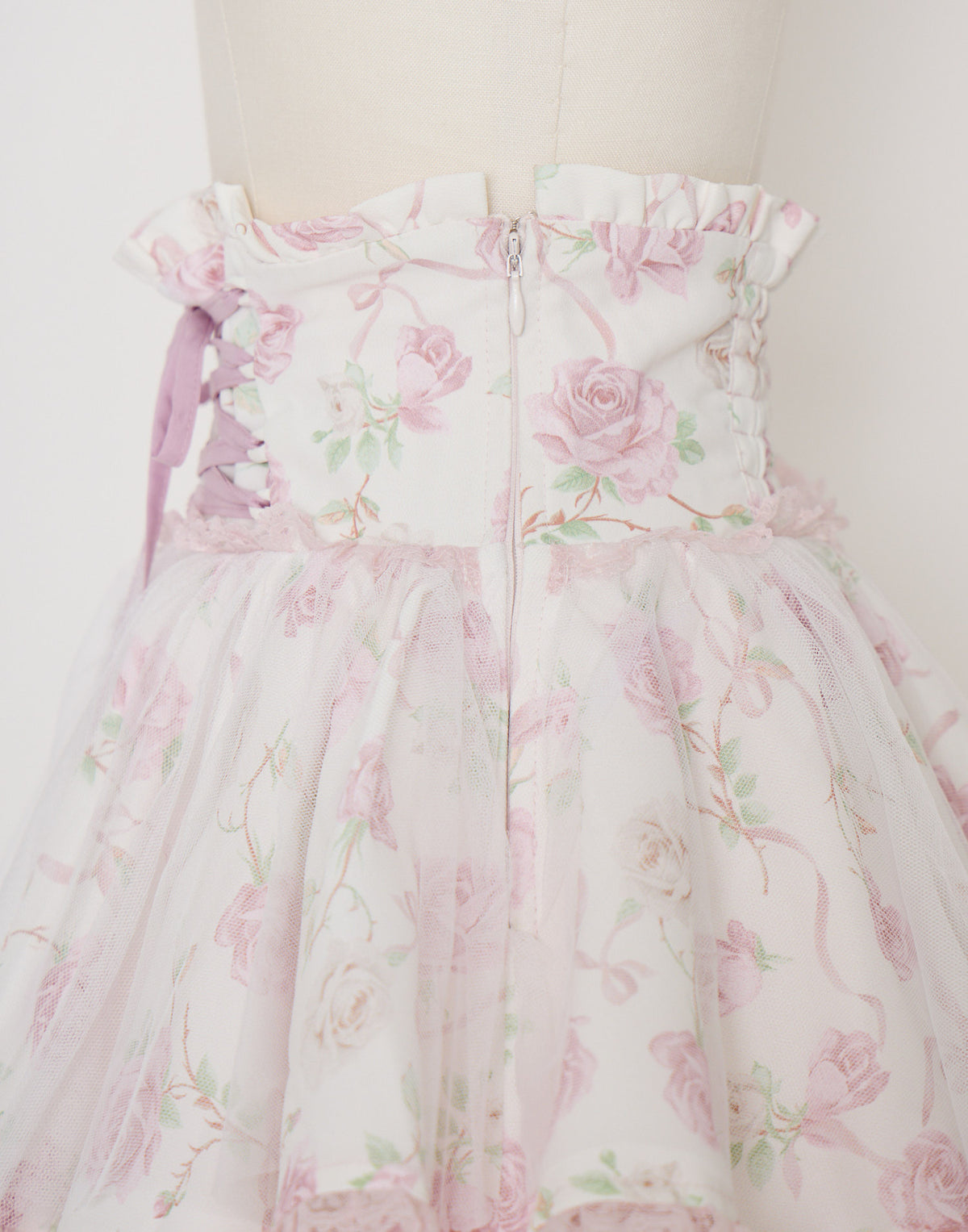 mellfy memory Rose perfume tulle veil skirt