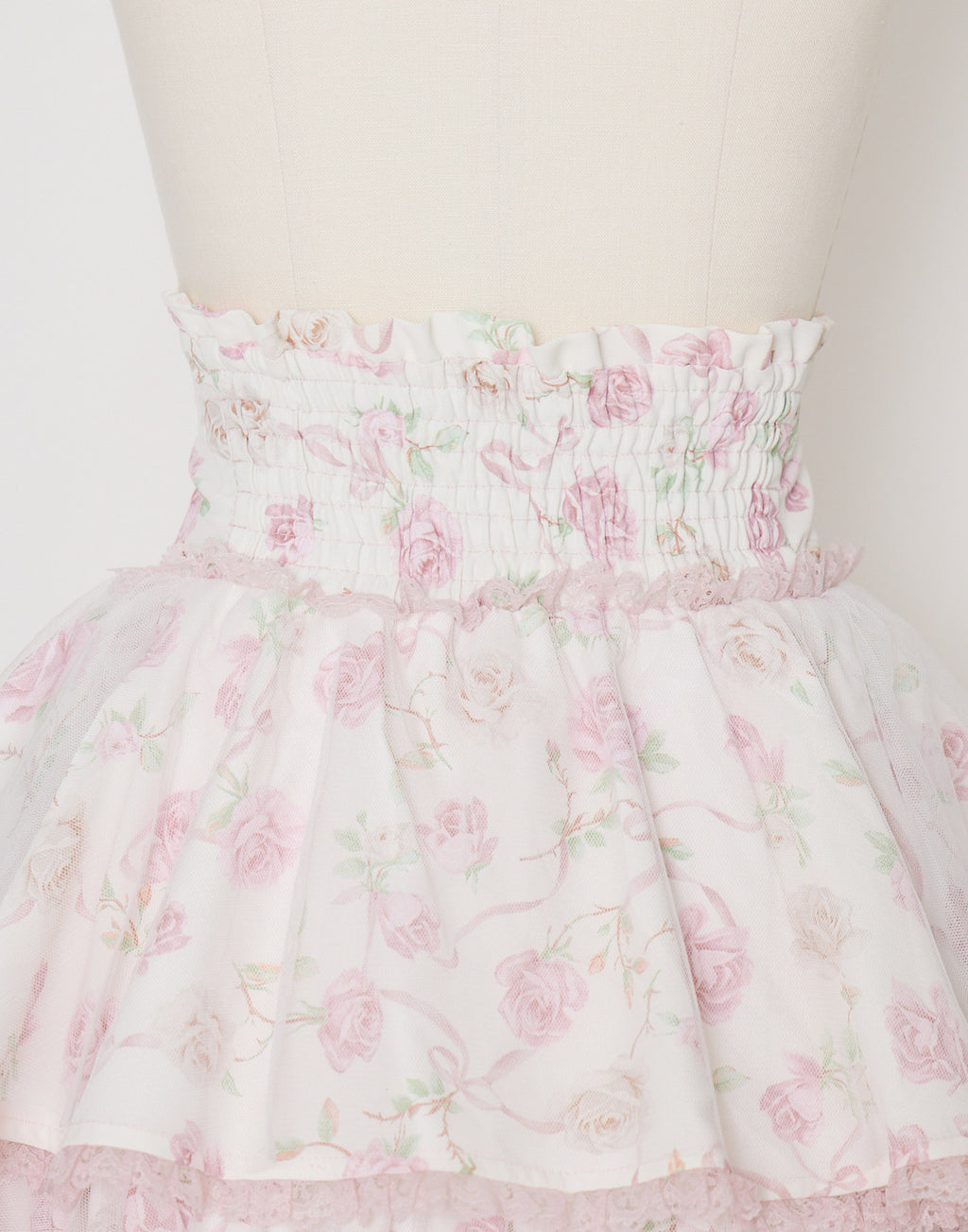 mellfy memory Rose perfume tulle veil skirt
