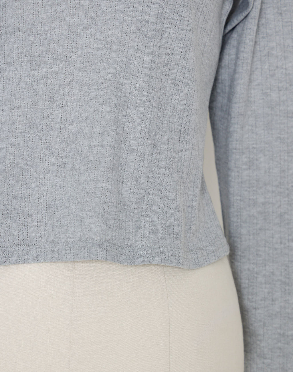 Lolime shoulder button eyelet top