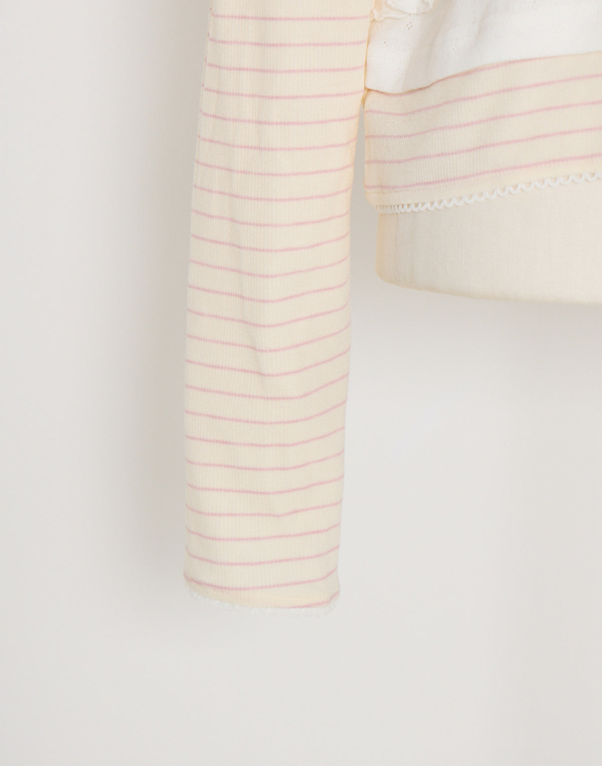 Lolime frill layered hood top