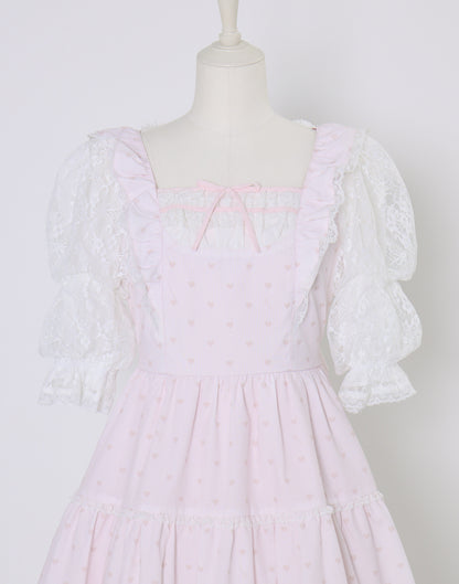 (Pre-order) mellfy memory Chocolate de Love Letter Dress