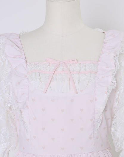 (Pre-order) mellfy memory Chocolate de Love Letter Dress