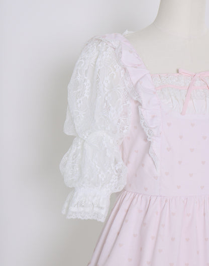(Pre-order) mellfy memory Chocolate de Love Letter Dress
