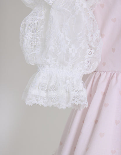 (Pre-order) mellfy memory Chocolate de Love Letter Dress