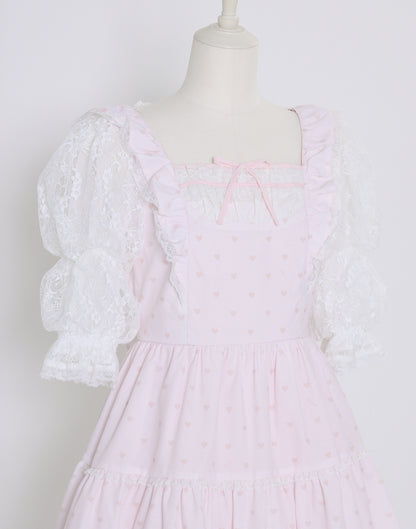 (Pre-order) mellfy memory Chocolate de Love Letter Dress